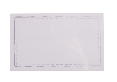 Бейдж-ідентифікатор горизонтальний, пласт., 90х55мм, з метал. кліпом та шпилькою, BM.5401 BUROMAX